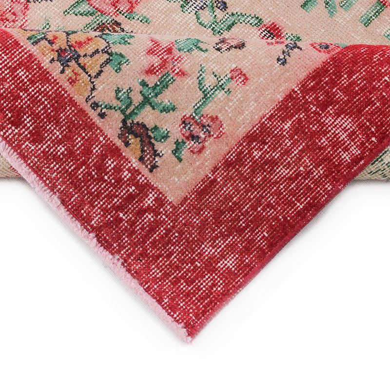 Alfombra Vintage Turca Anudada a Mano - 118 cm x 190 cm - K0085650