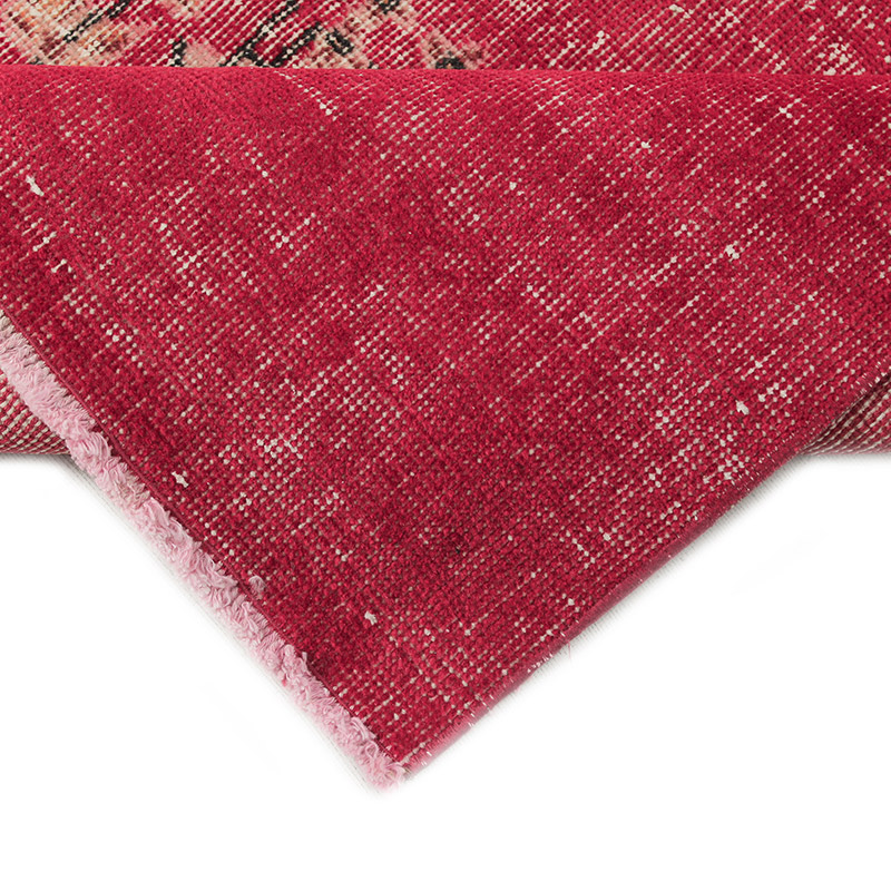 El Dokuma Vintage Halı - 107 cm x 205 cm - K0085652