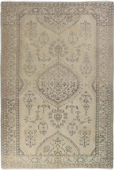El Dokuma Vintage Halı - 192 cm x 288 cm