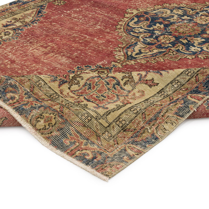 Vintage Turkish Hand-Knotted Rug - 5' 10" x 9' 4" (70" x 112") - K0085659