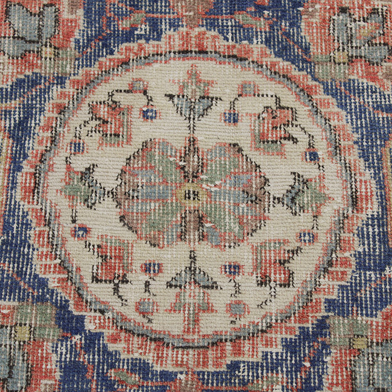 Alfombra Vintage Turca Anudada a Mano - 212 cm x 317 cm - K0085664