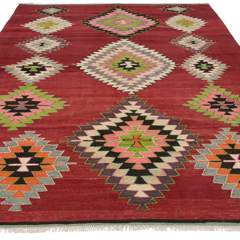 Alfombra Vintage Manisa Kilim - 171 cm x 267 cm - K0085680