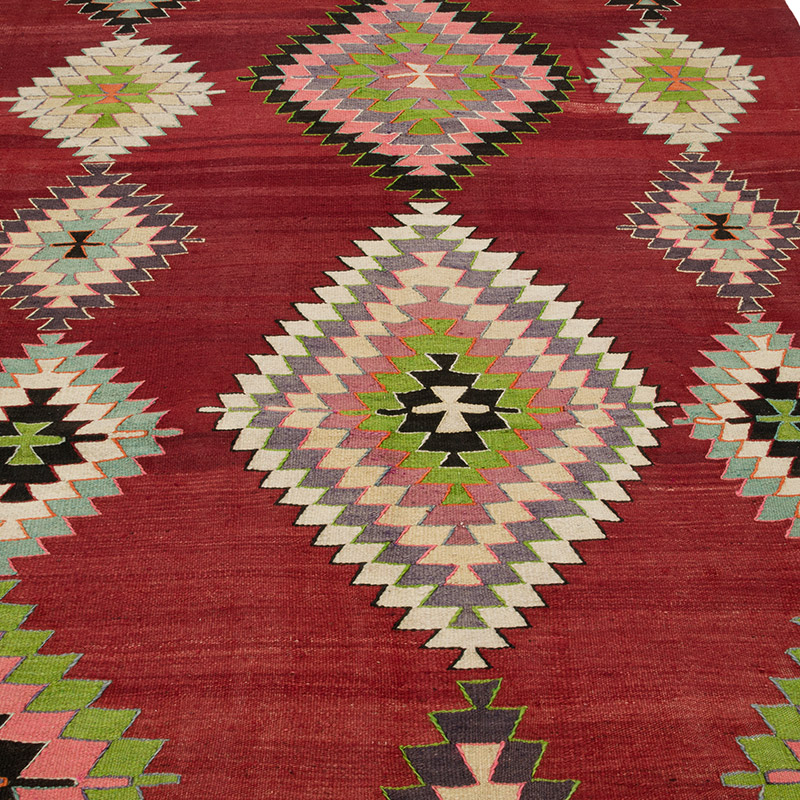 Alfombra Vintage Manisa Kilim - 171 cm x 267 cm - K0085680