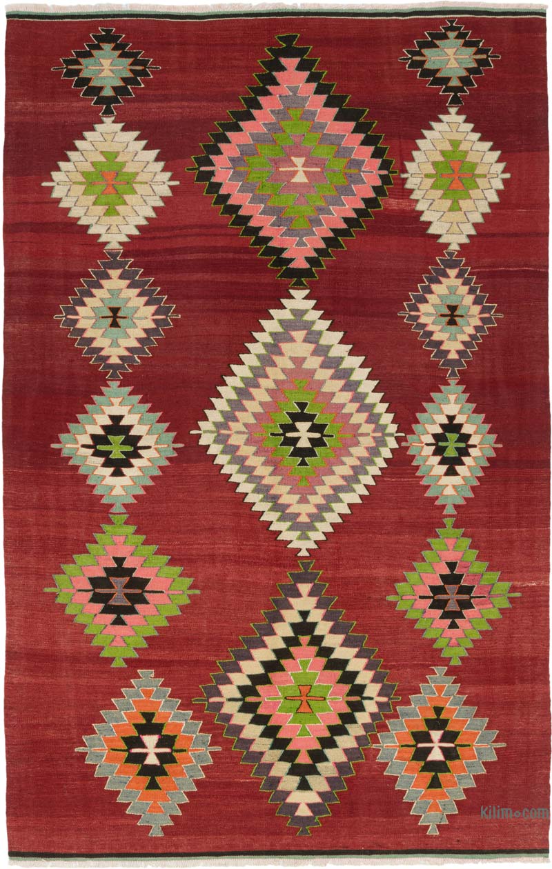 Alfombra Vintage Manisa Kilim - 171 cm x 267 cm - K0085680
