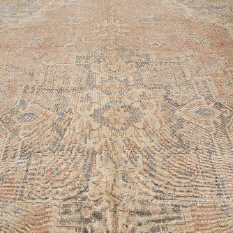 Alfombra Vintage Turca Anudada a Mano - 274 cm x 364 cm - K0085681