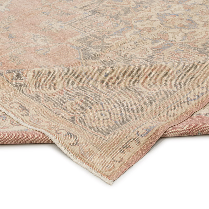 Alfombra Vintage Turca Anudada a Mano - 274 cm x 364 cm - K0085681
