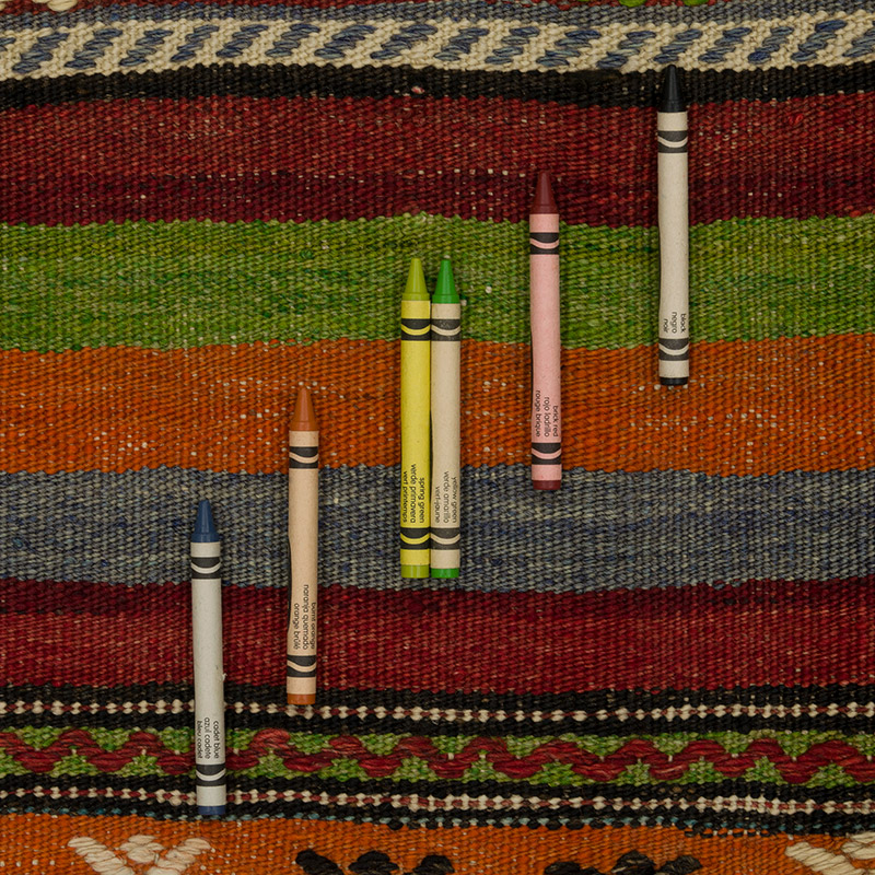 Alfombra Vintage Manisa Kilim - 160 cm x 234 cm - K0085683