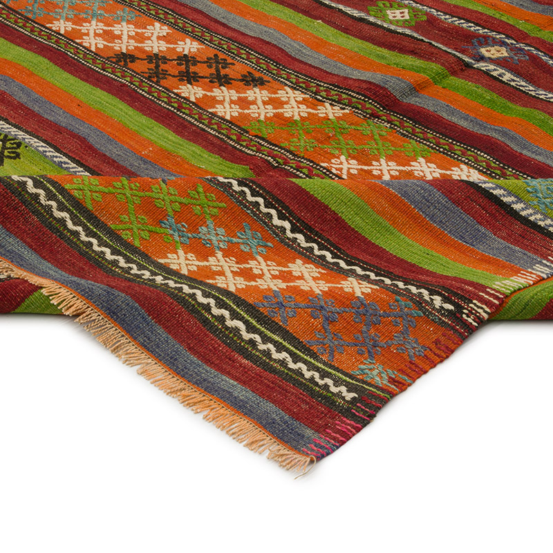 Alfombra Vintage Manisa Kilim - 160 cm x 234 cm - K0085683
