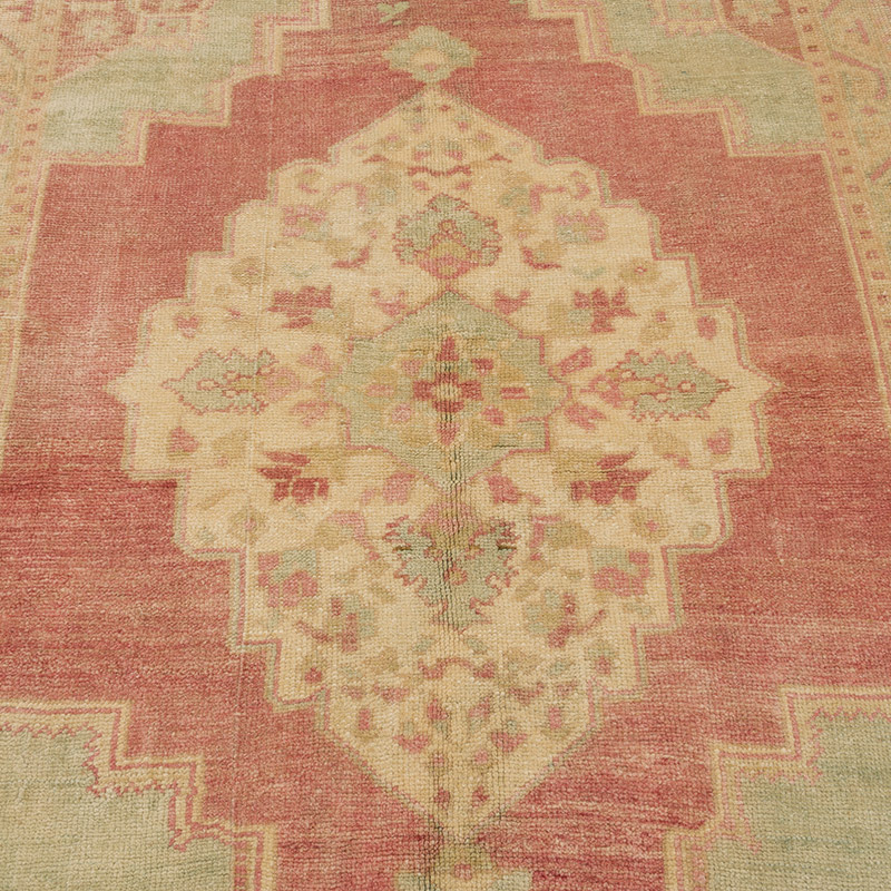 Alfombra Vintage Turca Anudada a Mano - K0085685