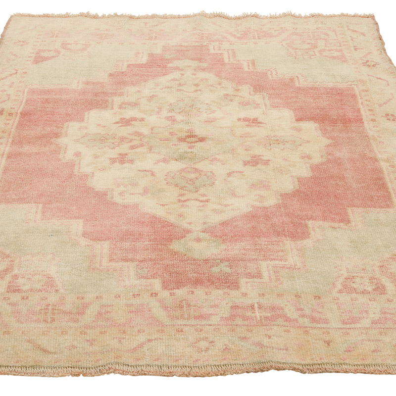 Alfombra Vintage Turca Anudada a Mano - K0085685