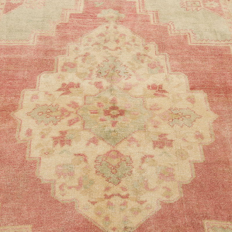 Alfombra Vintage Turca Anudada a Mano - K0085685