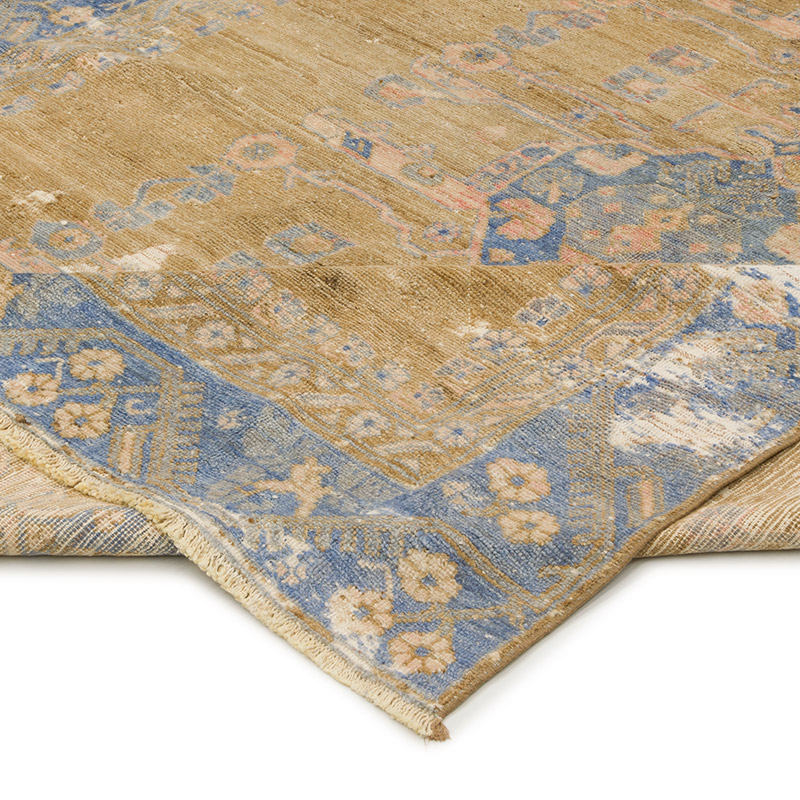 Vintage Turkish Hand-Knotted Rug - 5' 7" x 10' 4" (67" x 124") - K0085689