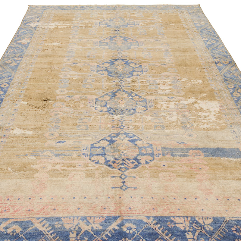 Vintage Turkish Hand-Knotted Rug - 5' 7" x 10' 4" (67" x 124") - K0085689
