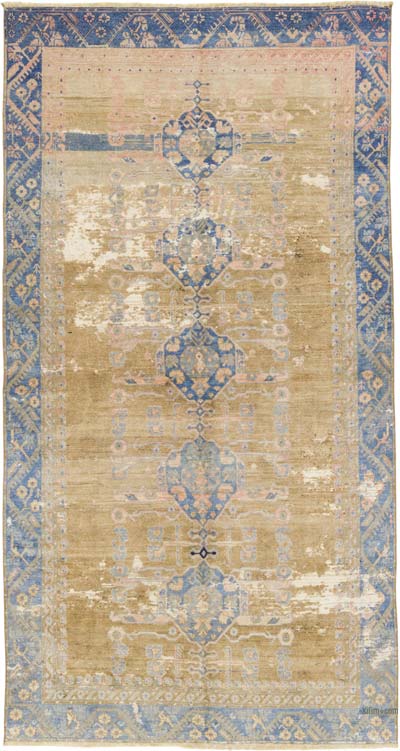 El Dokuma Vintage Halı - 170 cm x 314 cm