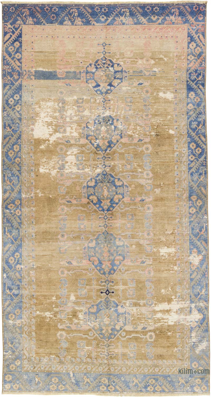 Vintage Turkish Hand-Knotted Rug - 5' 7" x 10' 4" (67" x 124") - K0085689