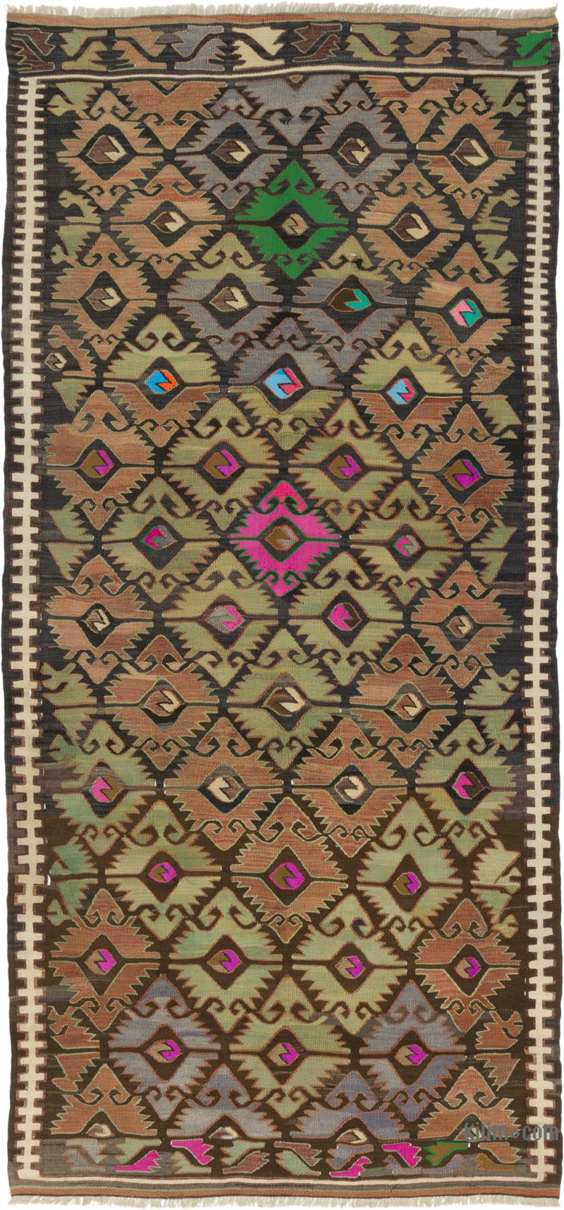 Alfombra Vintage Sivrihisar Kilim - 141 cm x 300 cm - K0085691