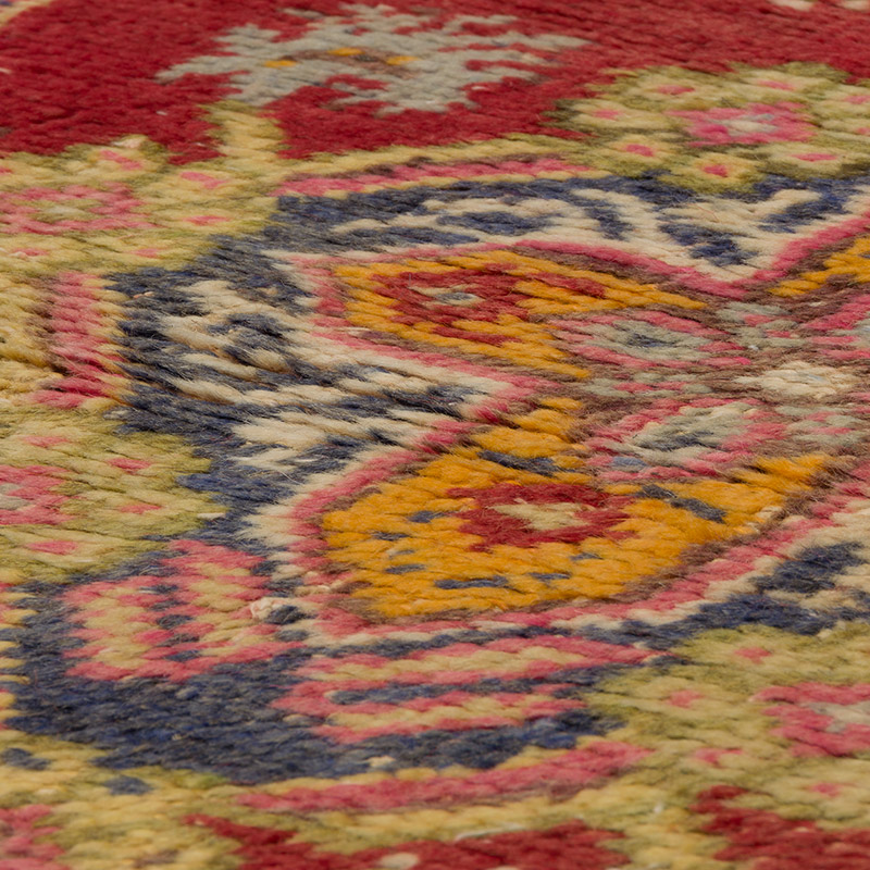 Alfombra Vintage Turca Anudada a Mano - 80 cm x 127 cm - K0085692