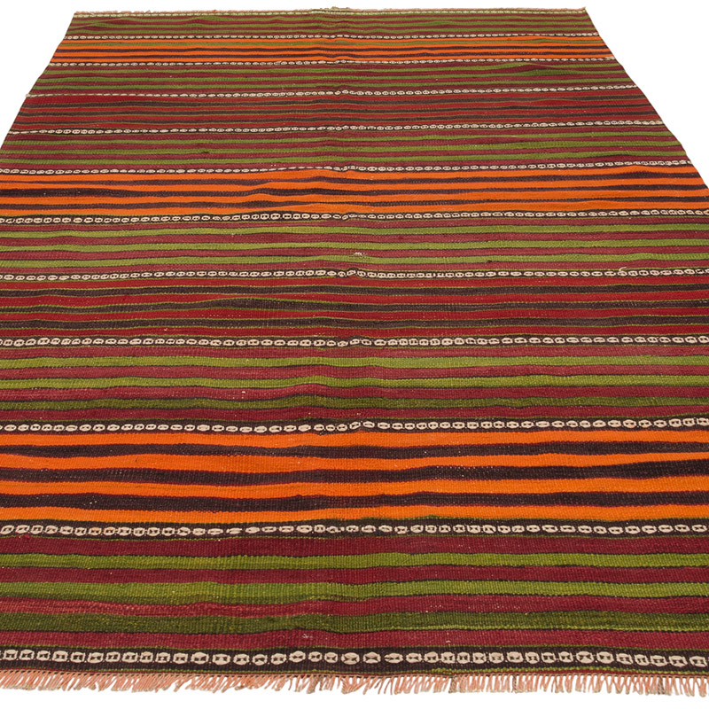 Vintage Konya Kilim Rug - 5'  x 8' 4" (60" x 100") - K0085693