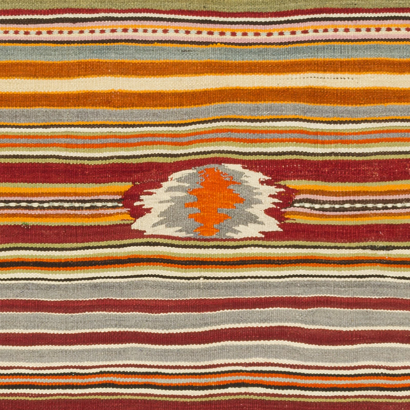 Alfombra Konya Kilim Vintage - 140 cm x 207 cm - K0085696