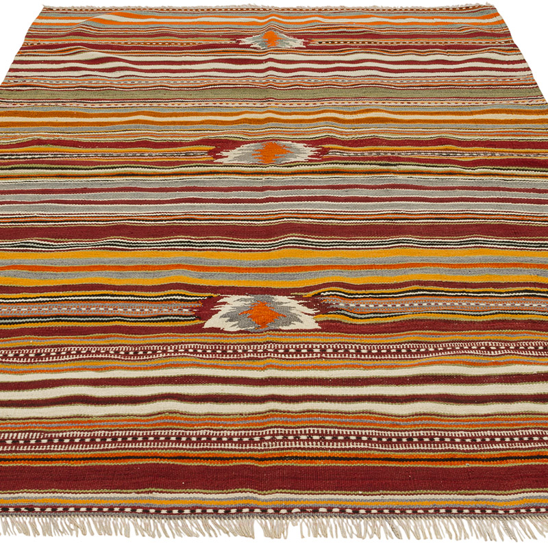 Alfombra Konya Kilim Vintage - 140 cm x 207 cm - K0085696