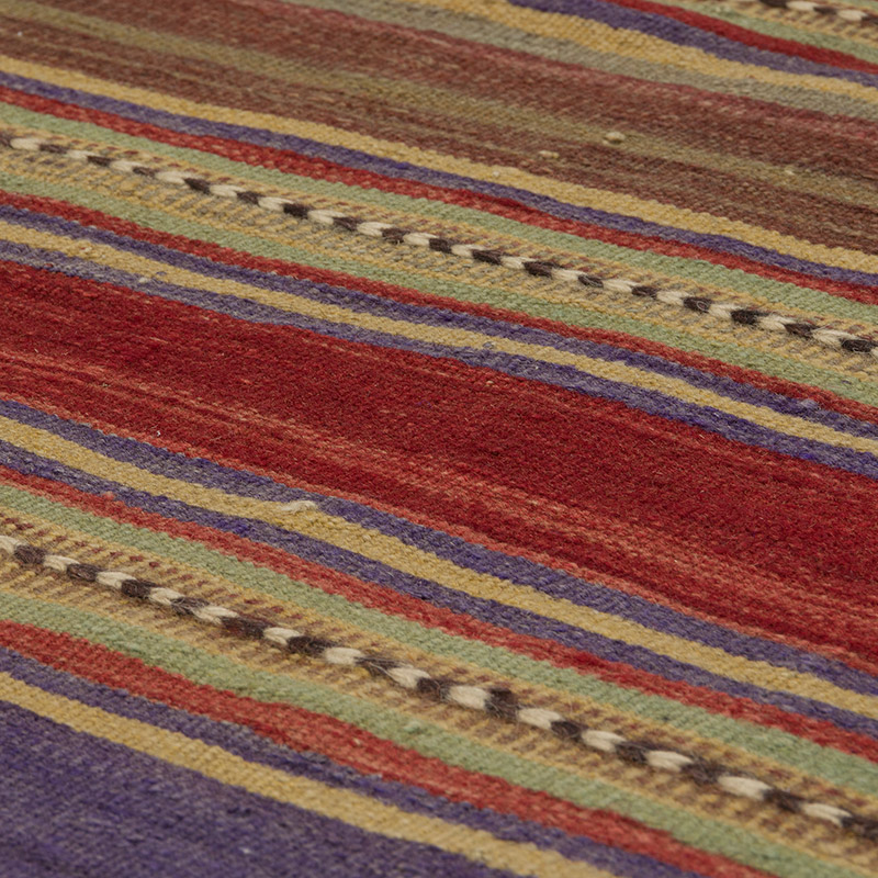 Vintage Turkish Kilim Rug - 4' 6" x 7' 8" (54" x 92") - K0085706