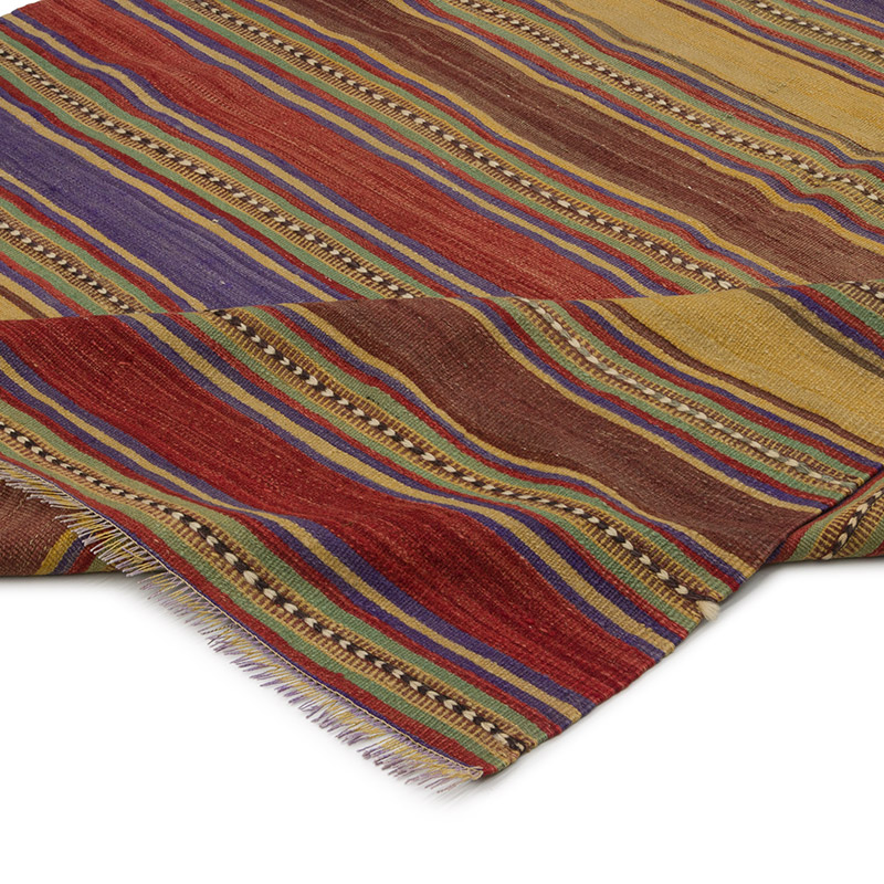 Vintage Turkish Kilim Rug - 4' 6" x 7' 8" (54" x 92") - K0085706