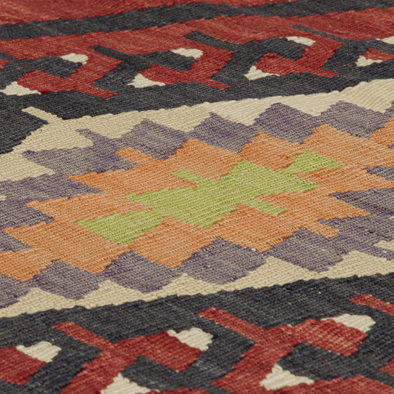 Alfombra Vintage Manisa Kilim - 188 cm x 292 cm - K0085707