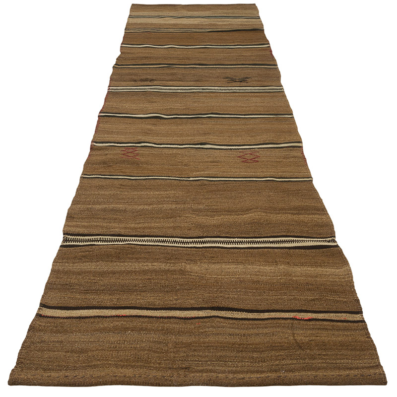 Corredor Vintage Anatolian Kilim - 86 cm x 334 cm - K0085712