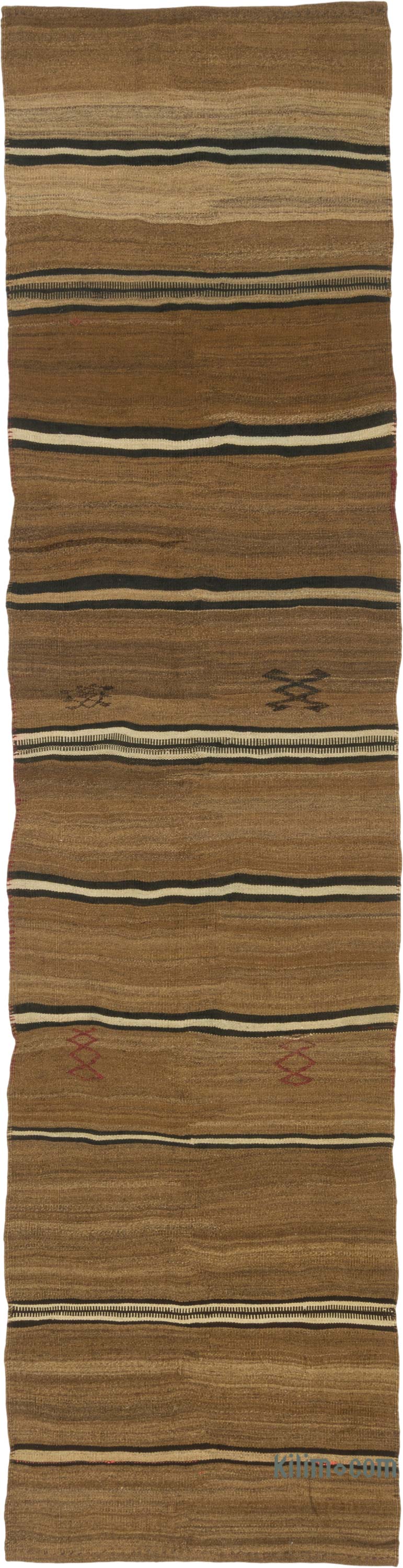 Corredor Vintage Anatolian Kilim - 86 cm x 334 cm - K0085712