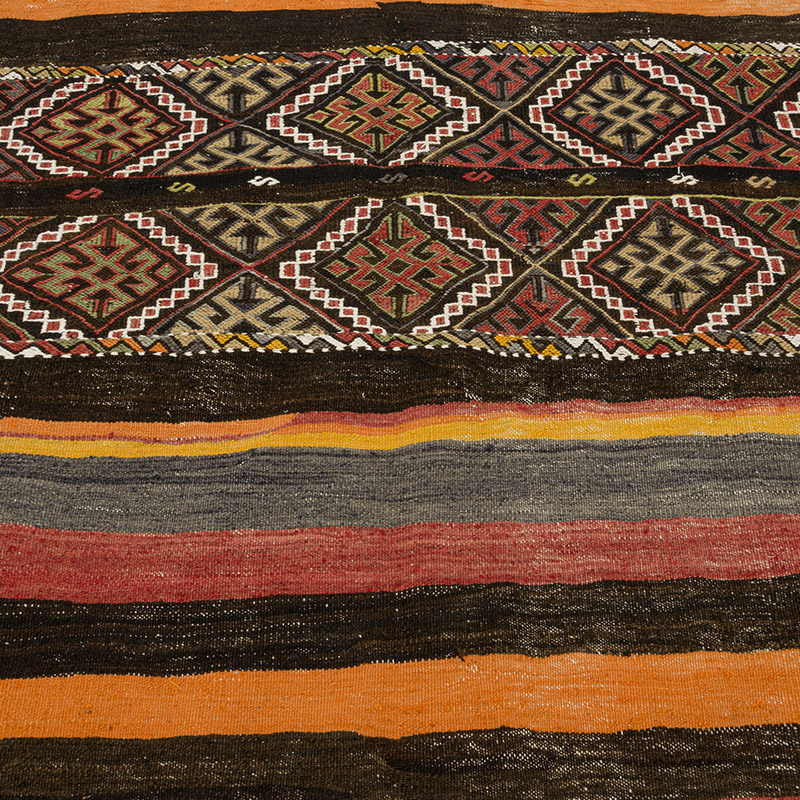 Alfombra Vintage Malatya Kilim - 130 cm x 142 cm - K0085719