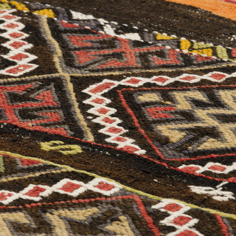 Alfombra Vintage Malatya Kilim - 130 cm x 142 cm - K0085719