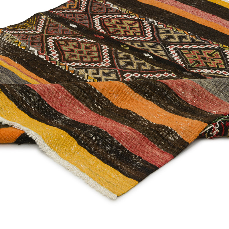 Alfombra Vintage Malatya Kilim - 130 cm x 142 cm - K0085719