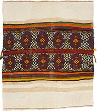 Vintage Sivas Kilim Rug - 3' 8" x 4' 4" (44" x 52")