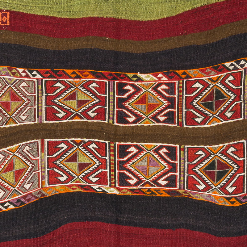Vintage Malatya Kilimi - 128 cm x 162 cm - K0085721