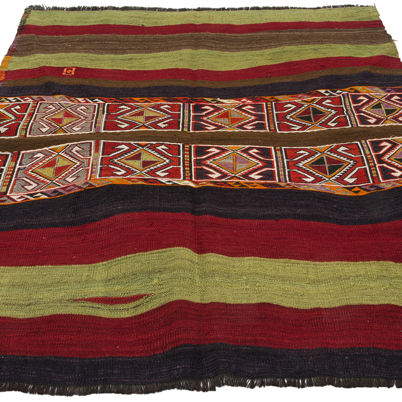 Vintage Malatya Kilimi - 128 cm x 162 cm - K0085721