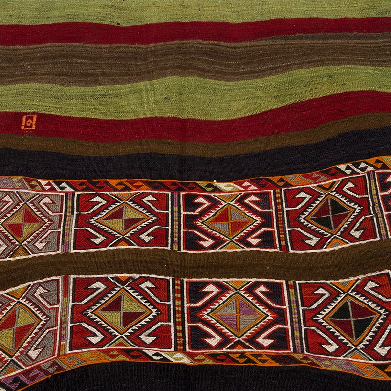 Vintage Malatya Kilimi - 128 cm x 162 cm - K0085721