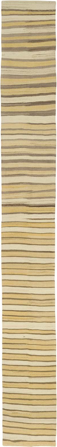 Vintage Turkish Kilim Runner - 2' 5" x 18' 6" (29" x 222")