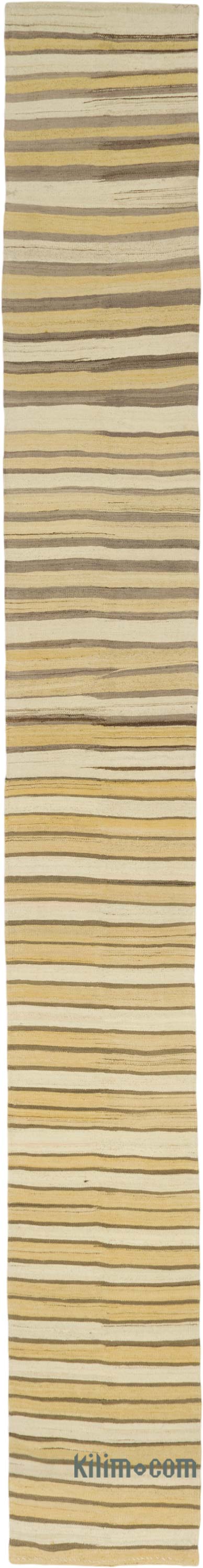 Kilim Vintage Turco de Pasillo - 74 cm x 565 cm - K0085722