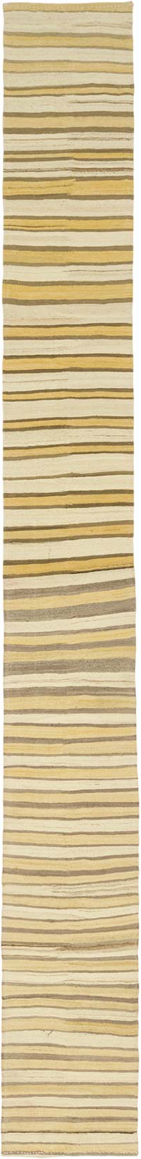 Vintage Turkish Kilim Runner - 2' 4" x 18' 8" (28" x 224")