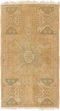 El Dokuma Vintage Halı - 50 cm x 86 cm