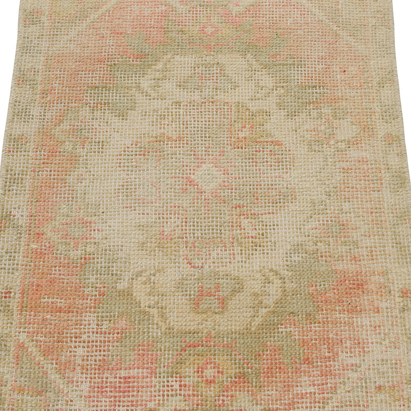 Alfombra Vintage Turca Anudada a Mano - 45 cm x 86 cm - K0085729