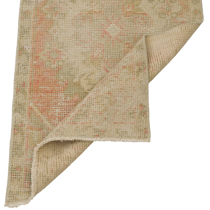 Alfombra Vintage Turca Anudada a Mano - 45 cm x 86 cm - K0085729