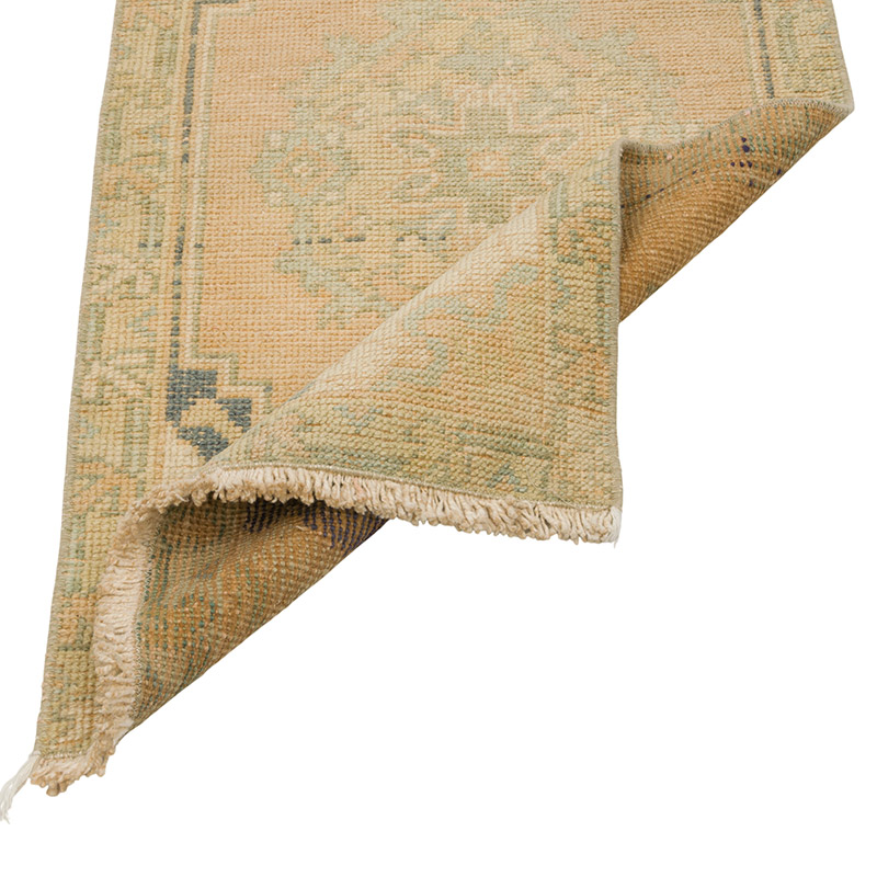 Vintage Turkish Hand-Knotted Rug - 1' 6" x 2' 10" (18" x 34") - K0085750