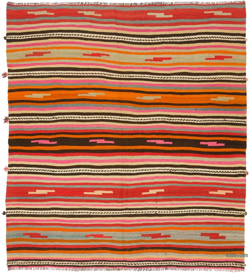 Alfombra Vintage Mihalic Kilim - 203 cm x 222 cm - K0085782