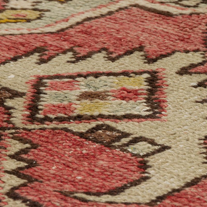 El Dokuma Vintage Halı - 120 cm x 176 cm - K0085788