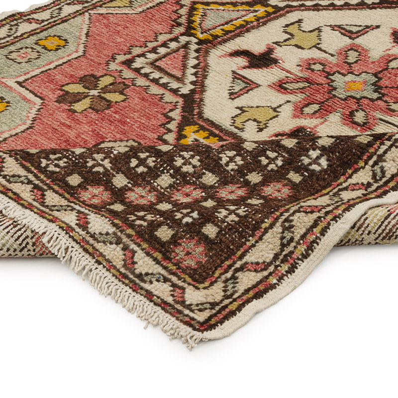 El Dokuma Vintage Halı - 120 cm x 176 cm - K0085788