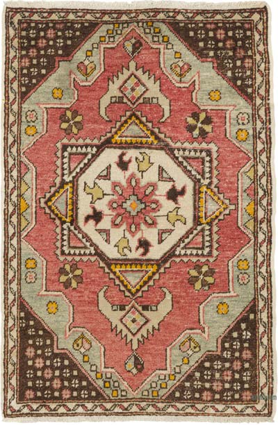 Vintage Turkish Hand-Knotted Rug - 3' 11" x 5' 9" (47" x 69")