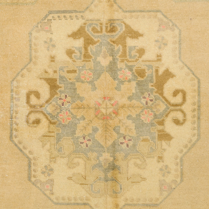 El Dokuma Vintage Halı - 143 cm x 251 cm - K0085790