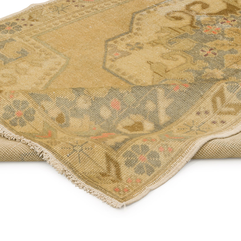 El Dokuma Vintage Halı - 143 cm x 251 cm - K0085790