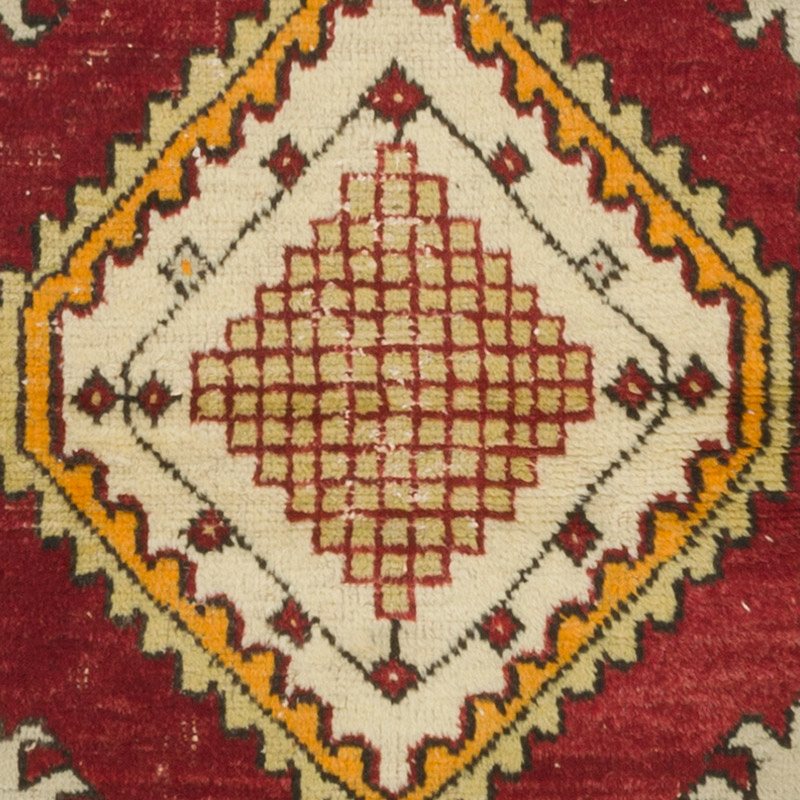 Vintage Turkish Hand-Knotted Rug - 2' 6" x 4' 9" (30" x 57") - K0085791